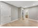 Spacious bedroom with hardwood floors and access to a full bathroom at 1099 North Ne Ave # 13, Atlanta, GA 30307