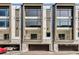 Townhomes featuring private garages and modern design at 1099 North Ne Ave # 13, Atlanta, GA 30307