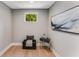 Cozy office space with hardwood floors and a window at 1099 North Ne Ave # 13, Atlanta, GA 30307