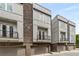 Modern townhouses with attached garages and balconies at 241 Maynard Se Ter # 14, Atlanta, GA 30316