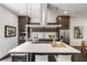Modern kitchen with stainless steel appliances and island at 241 Maynard Se Ter # 14, Atlanta, GA 30316