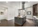 Modern kitchen with stainless steel appliances and island at 241 Maynard Se Ter # 14, Atlanta, GA 30316