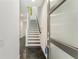 Modern staircase with glass-paneled front door at 241 Maynard Se Ter # 14, Atlanta, GA 30316