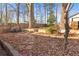 Large backyard with mature trees and stone path at 1015 Deckner Sw Ave, Atlanta, GA 30310