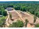 Overhead view of the property, showing the pastures and riding areas at 1730 Etchison Spur, Loganville, GA 30052