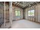 New home bedroom framing with two windows at 1730 Etchison Spur, Loganville, GA 30052