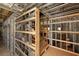 Image shows the interior framing of a staircase under construction at 1730 Etchison Spur, Loganville, GA 30052