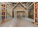 Interior under construction; metal framing and wooden supports at 1730 Etchison Spur, Loganville, GA 30052