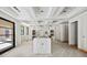 Modern kitchen featuring an island and open layout at 1730 Etchison Spur, Loganville, GA 30052