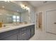 Double vanity bathroom with a large shower and soaking tub at 1994 Drew Dr, Atlanta, GA 30318