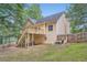 House with deck and fenced backyard at , Acworth, GA 30101