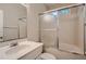 Clean bathroom with shower/tub combo and vanity at , Acworth, GA 30101