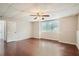 Spacious bedroom with hardwood floors and large window at , Acworth, GA 30101