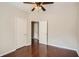 Spacious bedroom with hardwood floors and multiple doors at , Acworth, GA 30101