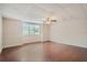 Finished basement bedroom with hardwood floors and window at , Acworth, GA 30101