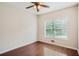 Well-lit bedroom with hardwood floors and window at , Acworth, GA 30101