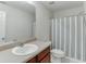 Clean bathroom with shower/tub combo and vanity at 127 Meeting Place Rd, Lawrenceville, GA 30044