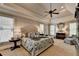 Spacious main bedroom with high ceilings, carpeted floors, and ample natural light at 3006 Cambridge Hill Dr, Dacula, GA 30019