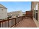 Private deck overlooking community and street at 2065 Morrison Ave, Brookhaven, GA 30319