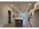 Modern kitchen with an island and stainless steel appliances at 1923 Cassia Aly, Kennesaw, GA 30144