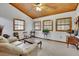 Sunroom with vaulted ceiling and lots of light at 2572 Plum St, Snellville, GA 30078