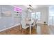 Elegant dining room with hardwood floors and built-in shelving at 2340 Highview Sw Rd, Atlanta, GA 30311