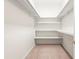 Walk-in closet with shelves and light-colored carpet at 3657 Peachtree Ne Rd # 3C, Atlanta, GA 30319