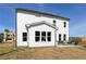 White two-story house, sunroom, backyard at 139 Kingsley Way, Acworth, GA 30102