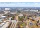 Aerial view of the property and surrounding neighborhood at 3131 Front St, Ellenwood, GA 30294