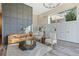 Elegant lobby with leather seating, a coffee table, and package lockers at 525 Parkway Ne Dr # 217, Atlanta, GA 30308
