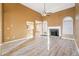 Spacious living room with hardwood floors and fireplace at 253 Carter Creek Dr, Temple, GA 30179