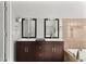 Elegant bathroom with double vanity and tile flooring at 365 S Howard Street Se, Atlanta, GA 30317