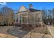 Charming community gazebo with brick base and wooden structure at 331 Antebellum Pl, Woodstock, GA 30188