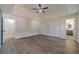 Large main bedroom with walk-in closet and access to bathroom at 3581 Camelot Way, Loganville, GA 30052