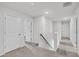 Upstairs hallway with access to bedrooms at 4929 Calgary Dr, Douglasville, GA 30135