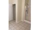 Bathroom with shower stall and linen closet at 539 Greyhawk Way, Fairburn, GA 30213
