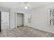 Bedroom with carpet, ceiling fan, closet and window at 2179 Mainsail Dr, Marietta, GA 30062