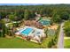 Community features pool, tennis courts, playground, and clubhouse at 6092 Carlisle Ln, Alpharetta, GA 30022