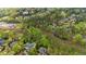 Aerial view of a luxury community with lush greenery and houses at 6092 Carlisle Ln, Alpharetta, GA 30022