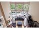 Spacious living room with high ceilings, large windows, and a stunning chandelier at 6092 Carlisle Ln, Alpharetta, GA 30022