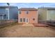 Backyard view of house with deck at 7167 Rigel Sw Bnd, Atlanta, GA 30331