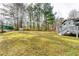 Large backyard with a shed and plenty of green space at 6685 Buckhurst Trl, Atlanta, GA 30349
