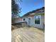 Wooden deck with access from the back of house at 6921 Foxmoor Way, Douglasville, GA 30134