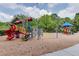 Community playground with playset and shaded area at 7264 Eton Ln, Locust Grove, GA 30248