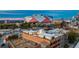 Aerial view showcasing the property and Atlanta skyline at 150 Walker Sw St # 5, Atlanta, GA 30313