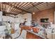 Open living area with hardwood floors and exposed brick wall at 150 Walker Sw St # 5, Atlanta, GA 30313