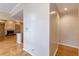 Hardwood floor hallway connecting living areas at 5170 Stone Croft Trl, Atlanta, GA 30331