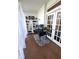 Bright home office with hardwood floors and French doors at 130 26Th Nw St # 808, Atlanta, GA 30309