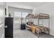 Bedroom with bunk beds and colorful bedding at 703 Cygnet Ln, Grayson, GA 30017