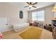 Serene bedroom featuring a twin bed and a large window at 200 Suffolk Way, Mcdonough, GA 30252